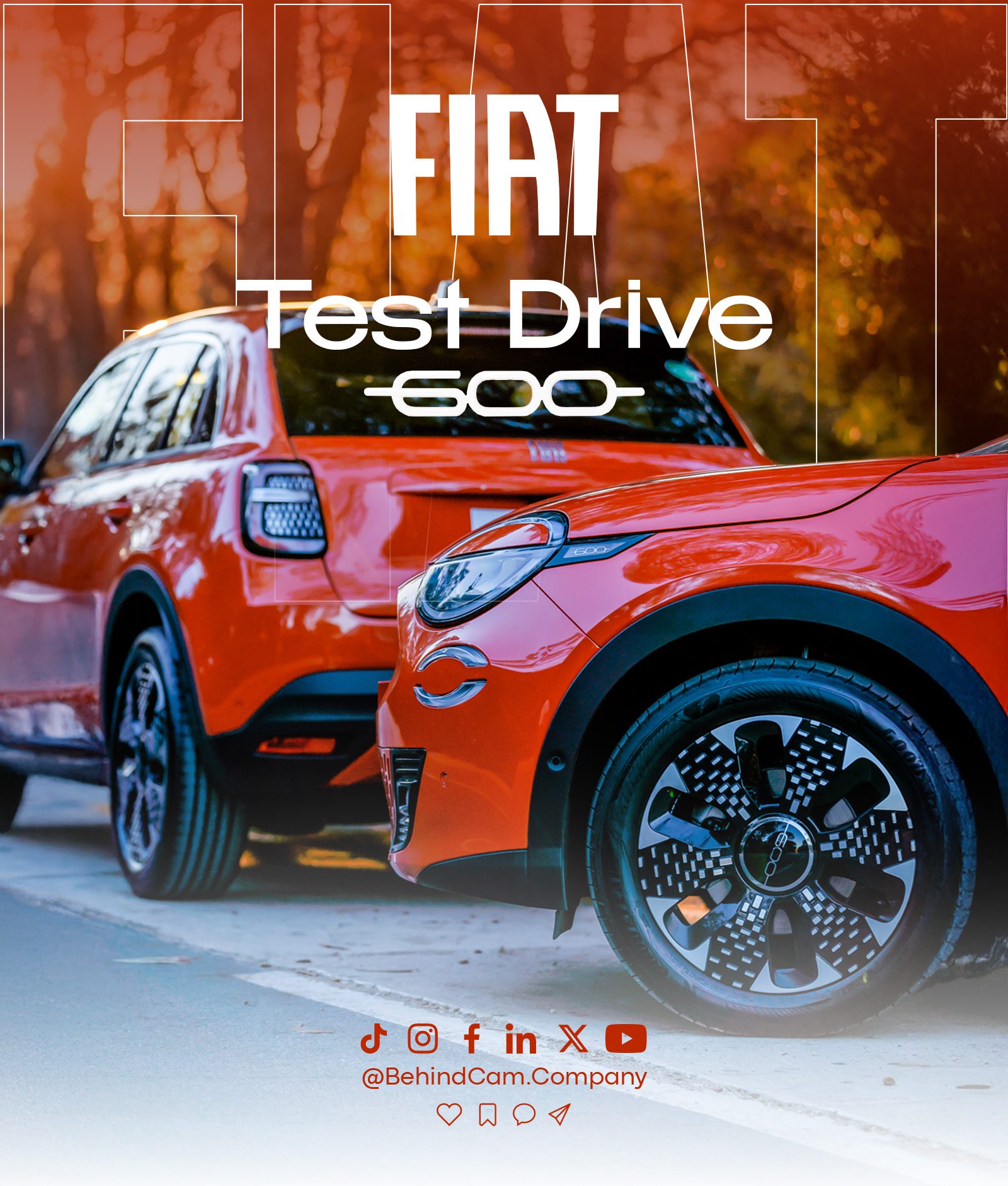 Fiat 600 | Test Drive & Detail Photography
